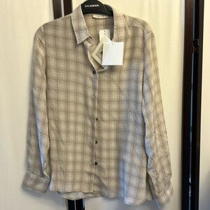 The Row Jonas Shirt 100% silk